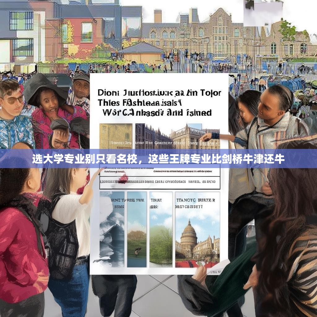 选大学专业别只看名校,这些王牌专业比剑桥牛津还牛 选大学专业别只看名校,这些王牌专业比剑桥牛津还牛