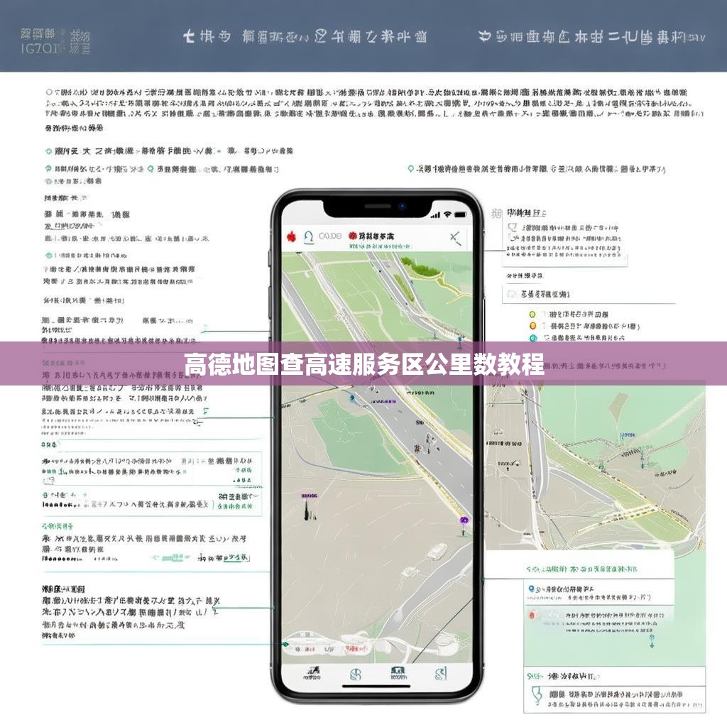 详细阅读:高德地图查高速服务区公里数教程 高德地图查高速服务区公里数教程