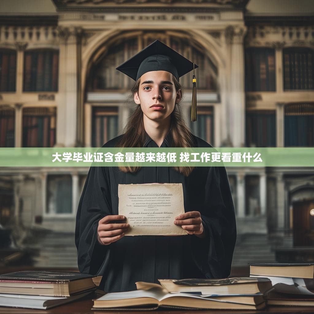 详细阅读:大学毕业证含金量越来越低 找工作更看重什么 大学毕业证含金量越来越低 找工作更看重什么